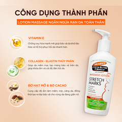 Lotion ngăn ngừa và hỗ trợ làm mờ rạn da cho mẹ bầu Palmer's 250ml