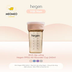Bình tập uống Hegen PPSU All-Rounder Cup 240ml