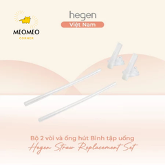 Bộ 2 vòi và ống hút Bình tập uống Hegen