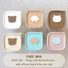 Hũ thuỷ tinh ăn dặm Honper