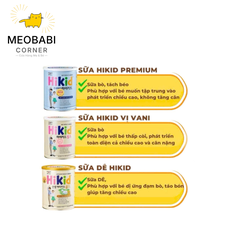Sữa bột Hikid dê lon 650gr