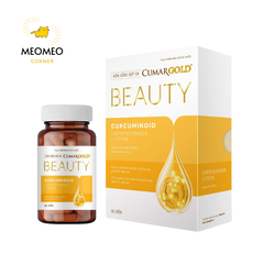 Viên uống đẹp da CumarGold Beauty giảm lão hóa, hỗ trợ làm đẹp, tăng đàn hồi da- Hộp 30 viên