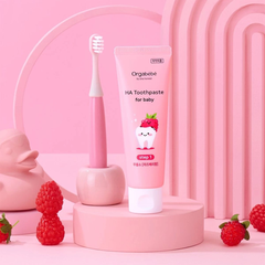 Kem đánh răng thuần chay Orgabebe cho bé 0m+