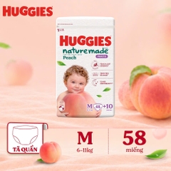 Tã Bỉm Quần Huggies Naturemade Peach