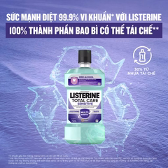 Nước Súc Miệng LISTERINE® Total Care Sensitive Soothing Taste