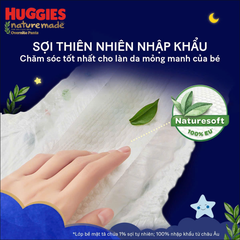 Tã bỉm quần Huggies Nature Made Overnight OVN đêm M L XL XXL
