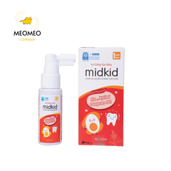 Xịt chống sâu răng Midkid cho bé từ 1 tuổi