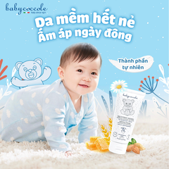 Kem nẻ và giữ ấm 2 in 1 chiết xuất sáp ong và vitamin Babycoccole 0M+