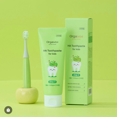 Kem đánh răng thuần chay Orgabebe cho bé 0m+