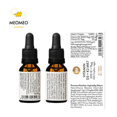 Vitamin D3K2 của Đức Sunday Natural 20ml
