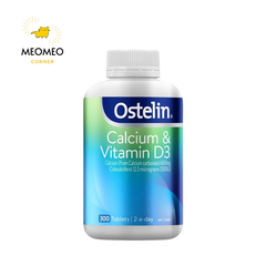 Ostelin Calcium & Vitamin D3 cho bà bầu, người lớn, trẻ em từ 12 tuổi của Úc