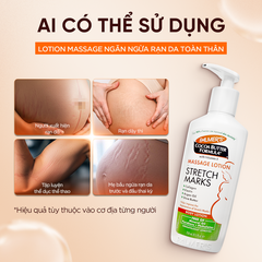 Lotion ngăn ngừa và hỗ trợ làm mờ rạn da cho mẹ bầu Palmer's 250ml