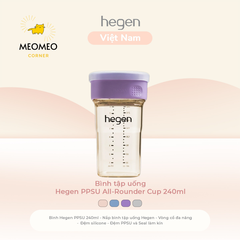 Bình tập uống Hegen PPSU All-Rounder Cup 240ml