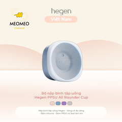 Bộ nắp bình tập uống Hegen PPSU All Rounder Cup