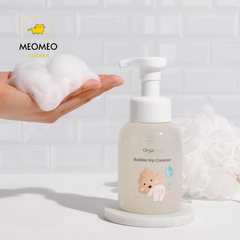 *Dung dịch vệ sinh mông và vùng kín Orgabebe Hàn Quốc chính hãng, dạng bọt, hữu cơ, an toàn cho bé