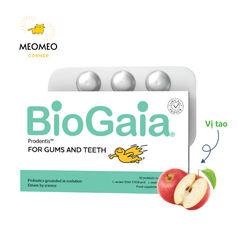 Viên ngậm vi sinh BioGaia ProDentis bảo vệ răng Vị Táo cho bé từ 2 tuổi - Hộp 30 viên
