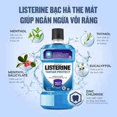 Nước Súc Miệng Diệt Khuẩn LISTERINE® TARTAR PROTECT