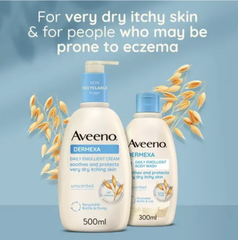 Sữa tắm dành cho da chàm NGƯỜI LỚN  Aveeno Dermexa Eczema 280ml
