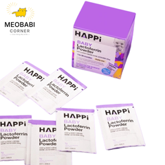Bột tăng đề kháng HAPPi Lactoferrin Baby Úc cho bé từ 1 tháng tuổi