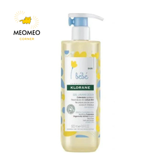 Sữa Tắm Gội Klorane Bebe Hương Hoa Cúc Pháp Cho Bé 500ml