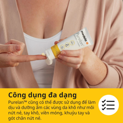 Kem Purelan™ Medela - Kem bôi nứt cổ gà, khô da