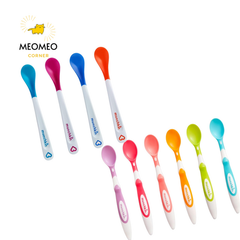 [Tách set] Thìa / Muỗng siêu mềm / báo nóng Munchkin cho bé