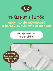 [Miếng lẻ] Bỉm Momo Rabbit – Bản Friends | Mềm mại, thấm hút tốt, nâng niu làn da bé
