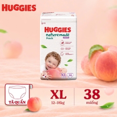 Tã Bỉm Quần Huggies Naturemade Peach
