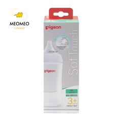 Bình sữa Pigeon thế hệ thứ 3 cổ rộng PP / PPSU 160ml/240ml/330ml