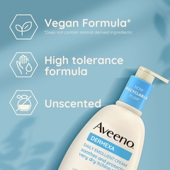 Kem dưỡng ẩm dành cho da chàm NGƯỜI LỚN Aveeno Dermexa Eczema 500ml