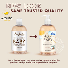 Sữa tắm gội Shea Moisture Baby cho bé 384ml của Mỹ