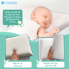 Gối ngủ Babyworks thoáng khí mềm mại cho bé