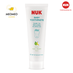 Set Bàn chải và kem đánh răng chống hóc Nuk cho bé