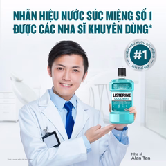 Nước Súc Miệng Diệt Khuẩn LISTERINE® COOL MINT