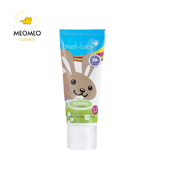 Kem đánh răng Brush Baby có  Fluoride cho bé từ 6 tháng tuổi 50ml
