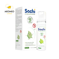 Xịt chống muỗi SACHI xịt muỗi thảo dược an toàn lành tính Chai 100ml