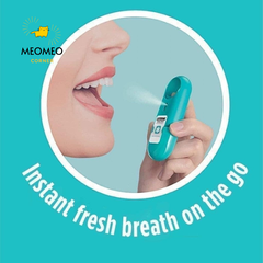 Xịt thơm miệng diệt khuẩn Listerine 7,7ml Cool Mint Pocket Mist của Mỹ