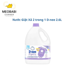 Nước Giặt Xả Quần Áo 2in1 D-nee 2600ml