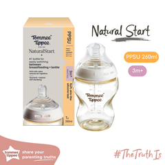 Bình sữa PPSU Hoạ Tiết Tommee Tippee Natural Start