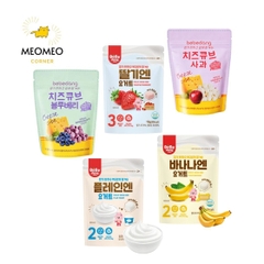 Sữa chua/ Phô mai Trái Cây Sấy Lạnh Cho Bé Ăn Dặm Bebedang Hàn Quốc từ 8 tháng tuổi