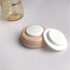 Nắp chặn sữa silicon thay thế nắp trữ sữa, phù hợp với các bình cổ rộng Moyuum, TM, Pigeon, Grosmimi