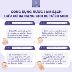 Nước làm sạch da hữu cơ cho bé từ sơ sinh Micellar Eau Thermale Jonzac 500ml