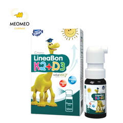 Siro D3 & K2 Lineabon D3K2 cho bé 10ml
