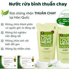 Nước Rửa Bình Thuần Chay Nature Love Mere