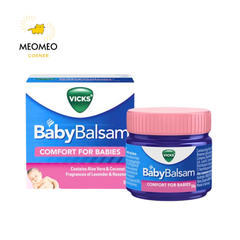Dầu ấm ngực Vicks Baby Balsam 50g