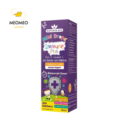 Tăng đề kháng Natures Aid Immune Plus của Anh Quốc cho bé từ 3 tháng đến 5 tuổi 50ml
