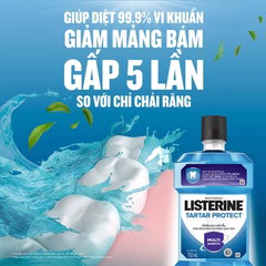 Nước Súc Miệng Diệt Khuẩn LISTERINE® TARTAR PROTECT