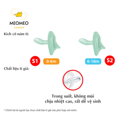 Ti giả / Ty ngậm NUK Sensitive Silicone cho bé