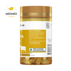 Viên uống nhau thai cừu Healthy Care sheep Placenta 5000mg của Úc
