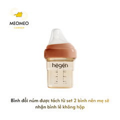 [THAY NÚM] Bình sữa PPSU Hegen